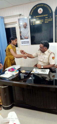 Raksha Bandhan Celebration with Delhi Police